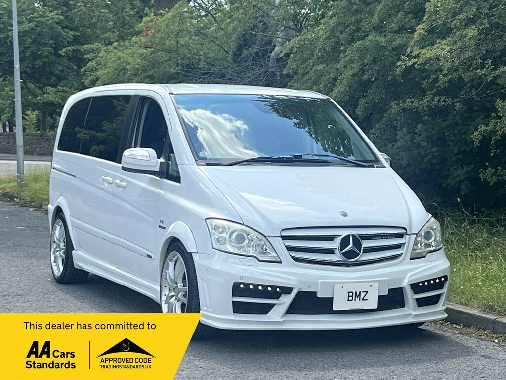 Mercedes-Benz V Class V6 Trend Luxary Package 7S Amg Wide Body YJ62XMD White