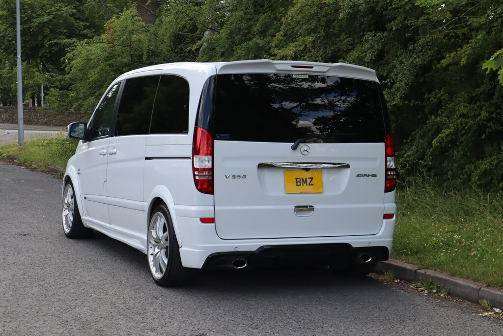 Mercedes-Benz V Class V6 Trend Luxary Package 7S Amg Wide Body YJ62XMD White #5