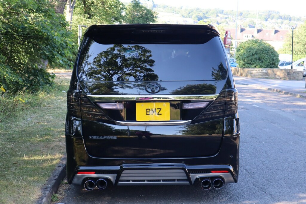 Toyota Vellfire 2.4 Z Edition 7S Admiration Vip Showcar Black #4