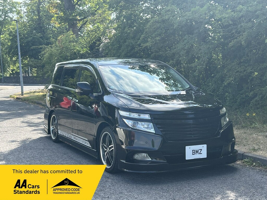 Nissan Elgrand 250 Highway Star 8S Vip Show Car Air Ride Black