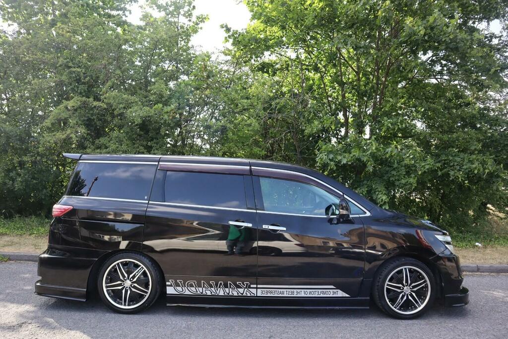 Nissan Elgrand 250 Highway Star 8S Vip Show Car Air Ride Black #2