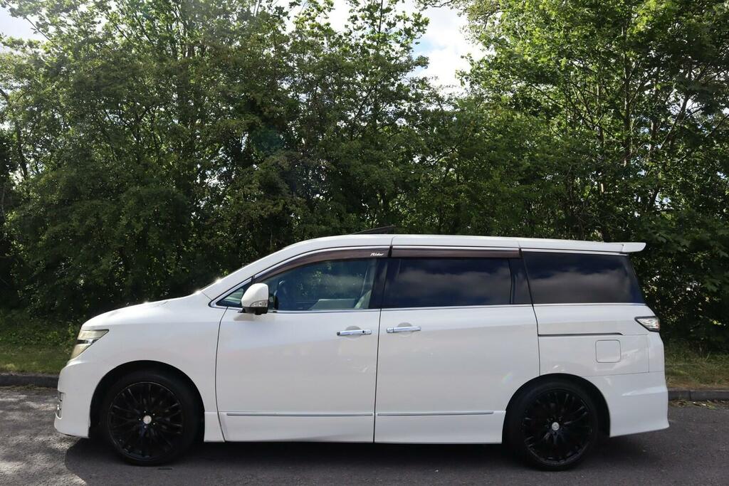 Nissan Elgrand 350 3.5 V6 Autec Rider Premium Pack 7S E5 White #6