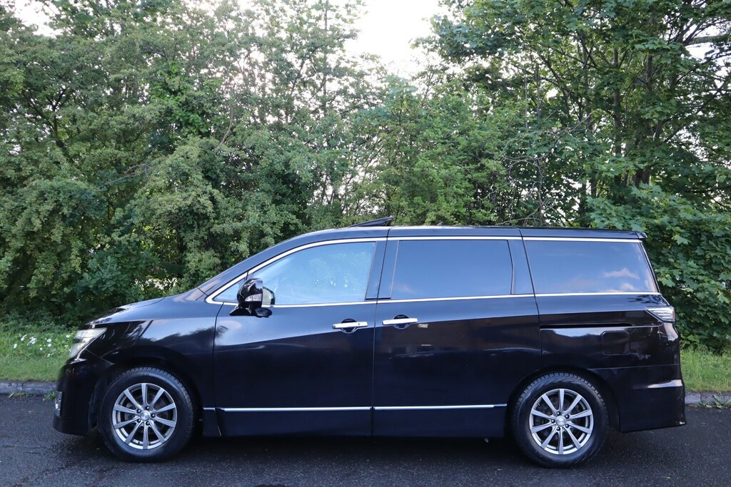 Nissan Elgrand 350 3.5 V6 Autec Rider Premium Black Line 7S Black #6