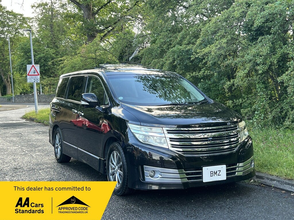 Nissan Elgrand 350 3.5 V6 Autec Rider Premium Black Line 7S Black