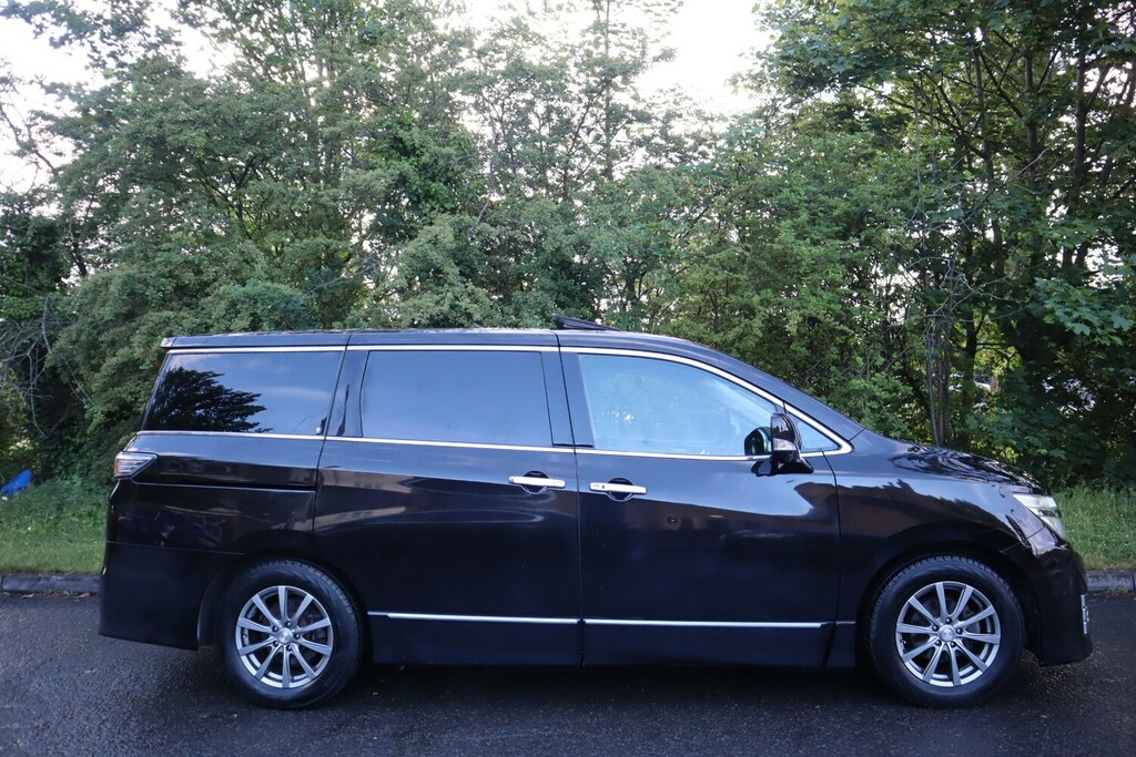 Nissan Elgrand 350 3.5 V6 Autec Rider Premium Black Line 7S Black #2