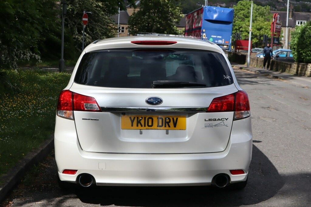 Subaru Legacy 2.5 Gt Eye Sight Ej25 Turbo Estate Awd Br9 White #4