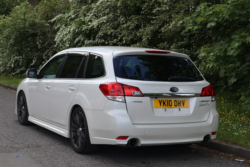Subaru Legacy 2.5 Gt Eye Sight Ej25 Turbo Estate Awd Br9 White #5