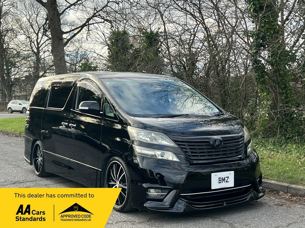 Toyota Vellfire 2.4 Edition Z 7S Silk Blaze Modified Black