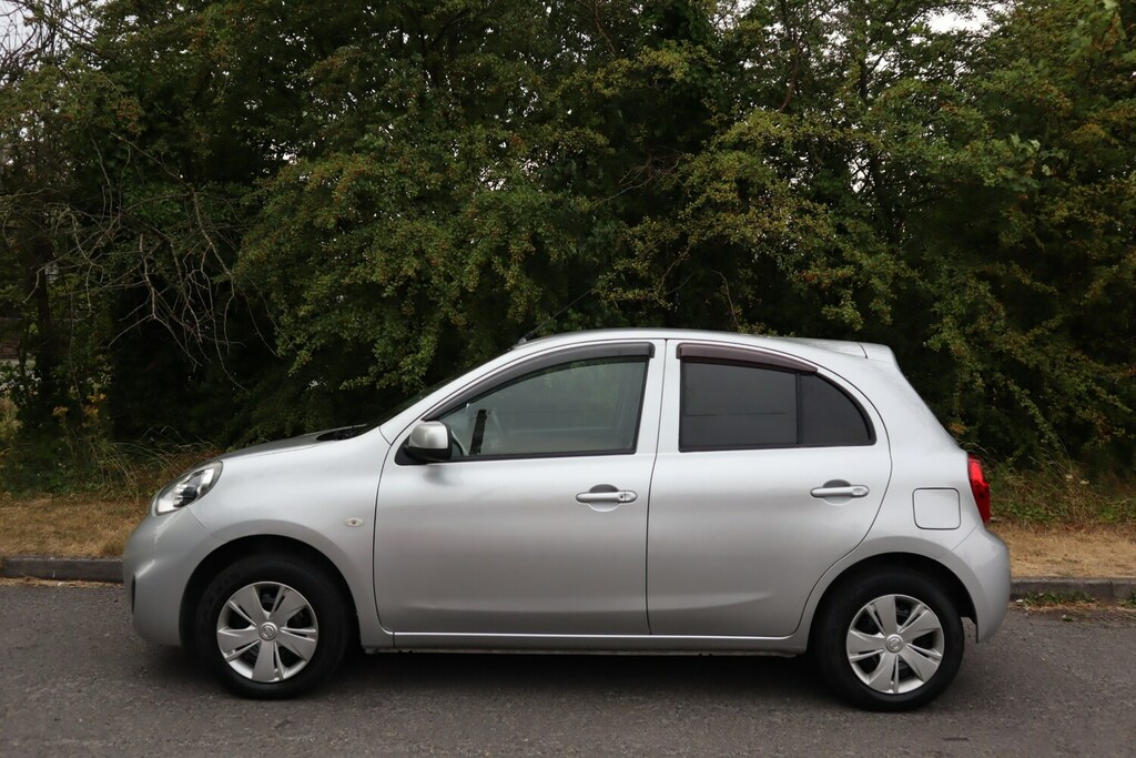 Nissan Micra March 1.2 X V Selection Nav Ulez 1,8 Silver #6