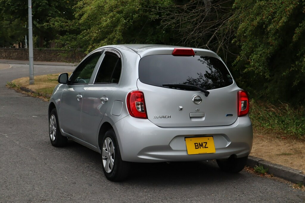 Nissan Micra March 1.2 X V Selection Nav Ulez 1,8 Silver #5