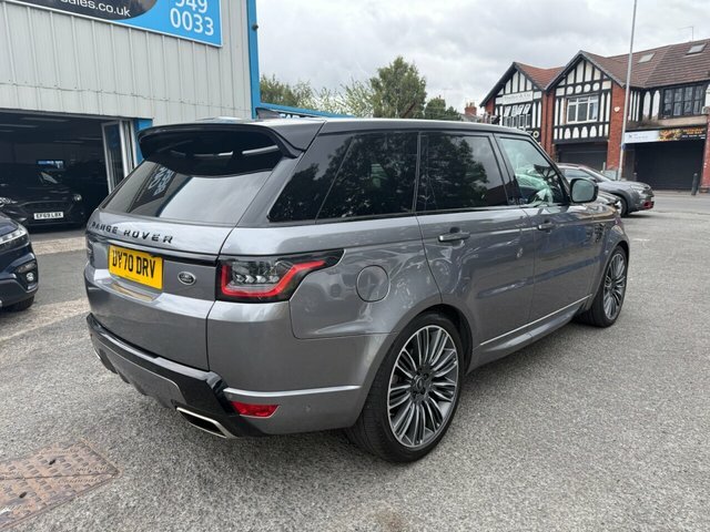 Land Rover Range Rover Sport D300 Dynamic Se Red #4