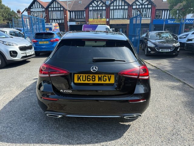Mercedes-Benz A Class 2018 1.3 A200 Sport Hatchback 7G-dct Eu Black #3