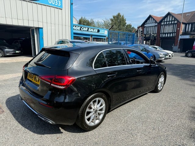 Mercedes-Benz A Class 2018 1.3 A200 Sport Hatchback 7G-dct Eu Black #2