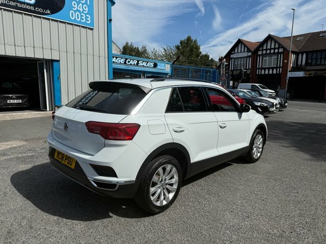 Volkswagen T-Roc 2018 1.0 Tsi Se Suv Euro 6 Ss White #3