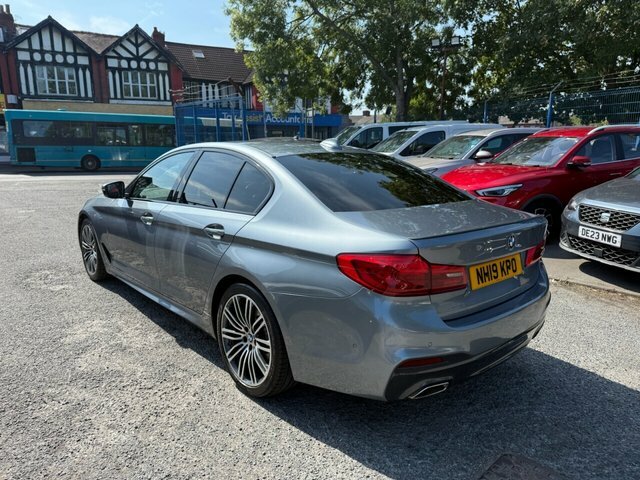 BMW 5 Series 2019 2.0 520D M Sport Saloon Euro Blue #5