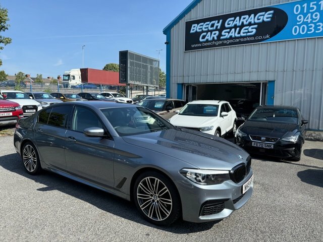 BMW 5 Series 2019 2.0 520D M Sport Saloon Euro Blue