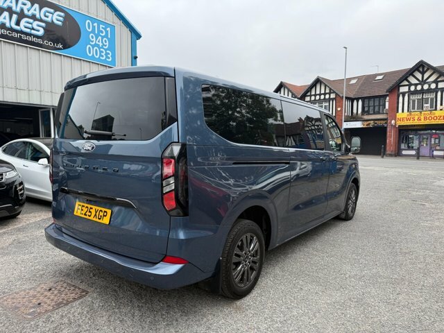Ford Tourneo Custom 2025 2.0 320 Ecoblue Titanium Luxe Minibus Double Blue #3