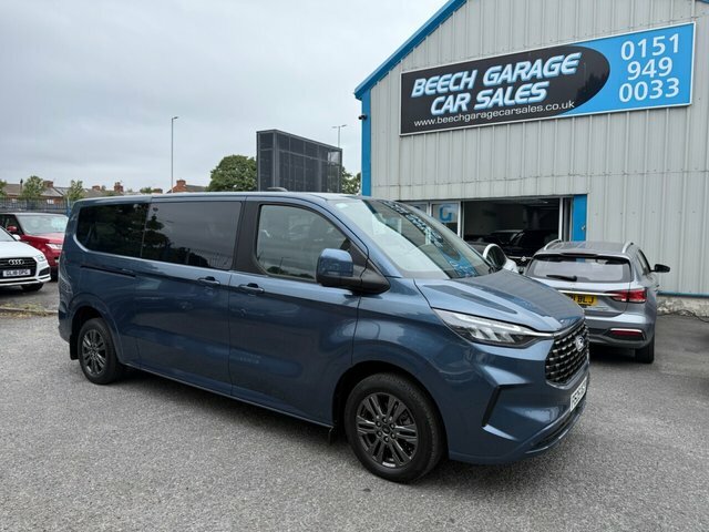 Ford Tourneo Custom 2025 2.0 320 Ecoblue Titanium Luxe Minibus Double Blue