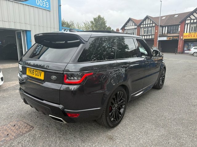 Land Rover Range Rover Sport 2018 2.0 P400e 13.1Kwh Dynamic Suv 5 Grey #3