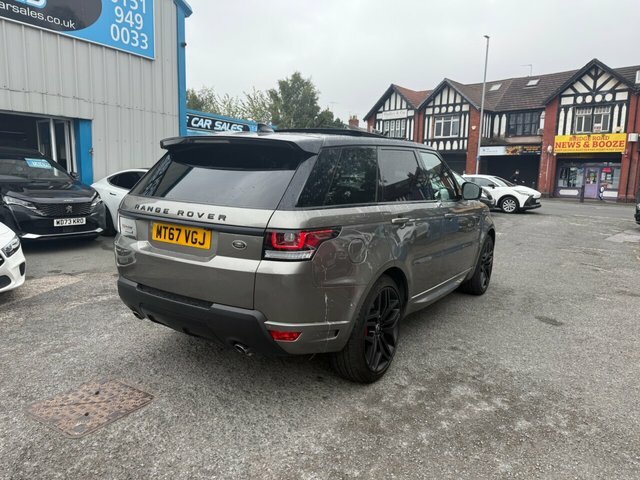 Land Rover Range Rover Sport 2017 3.0 Sd V6 Dynamic Suv Diese Silver #4