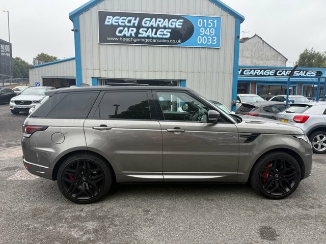 Land Rover Range Rover Sport 2017 3.0 Sd V6 Dynamic Suv Diese Silver #3