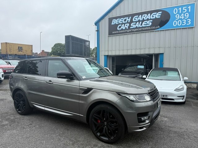 Land Rover Range Rover Sport 2017 3.0 Sd V6 Dynamic Suv Diese Silver #2