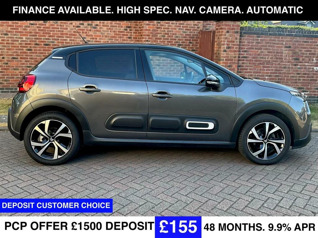Citroen C3 Hatchback 1.2 Puretech Max Eat6 Euro 6 Ss Grey