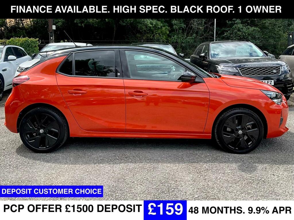 Vauxhall Corsa-e Hatchback 50Kwh Sri Premium 202222 Orange