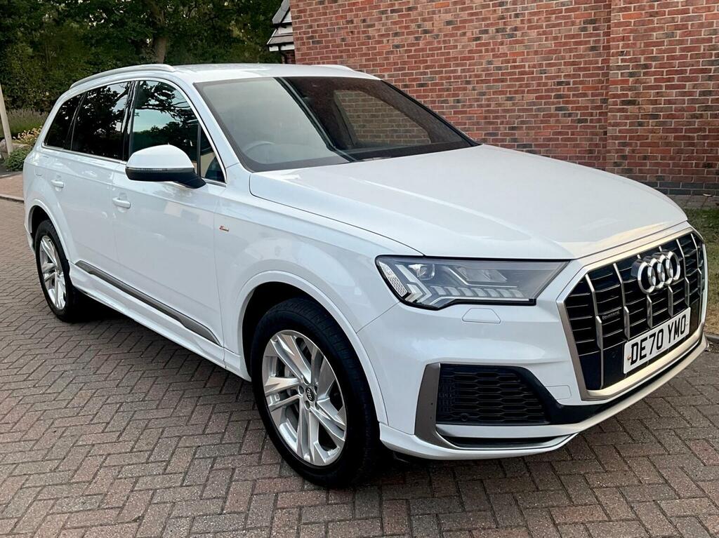 Audi Q7 Suv 3.0 Tfsie V6 55 S Line Tiptronic Quattro Euro White #2