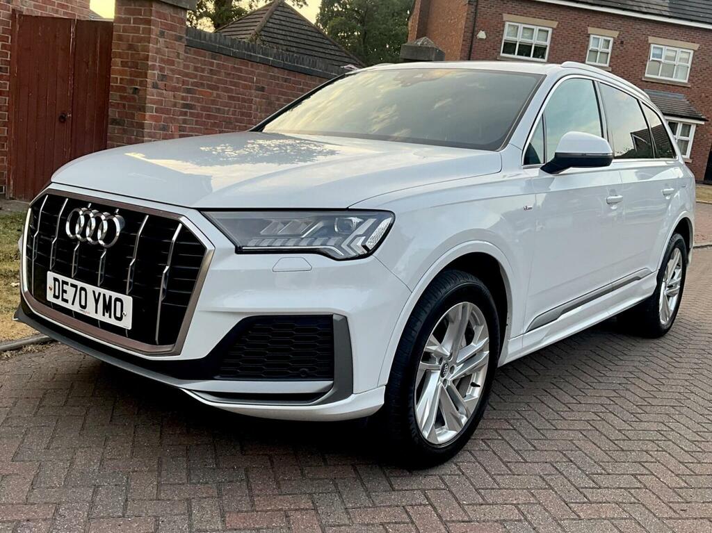 Audi Q7 Suv 3.0 Tfsie V6 55 S Line Tiptronic Quattro Euro White #3