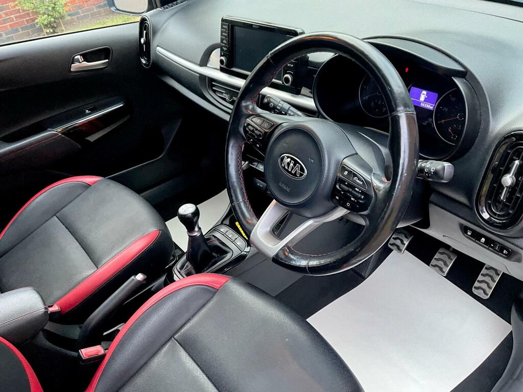 Kia Picanto 1.0 1 Air Euro 6 White #12