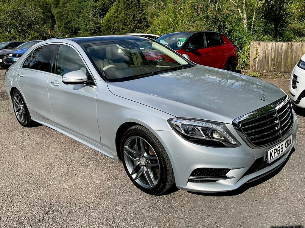 Mercedes-Benz S Class 3.0 S350ld V6 Amg Line G-tronic Euro 6 Ss Silver #2