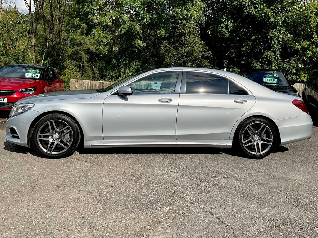 Mercedes-Benz S Class 3.0 S350ld V6 Amg Line G-tronic Euro 6 Ss Silver #4