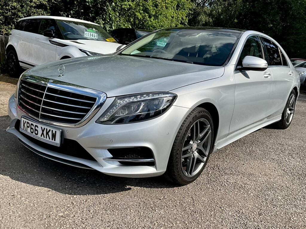 Mercedes-Benz S Class 3.0 S350ld V6 Amg Line G-tronic Euro 6 Ss Silver #3