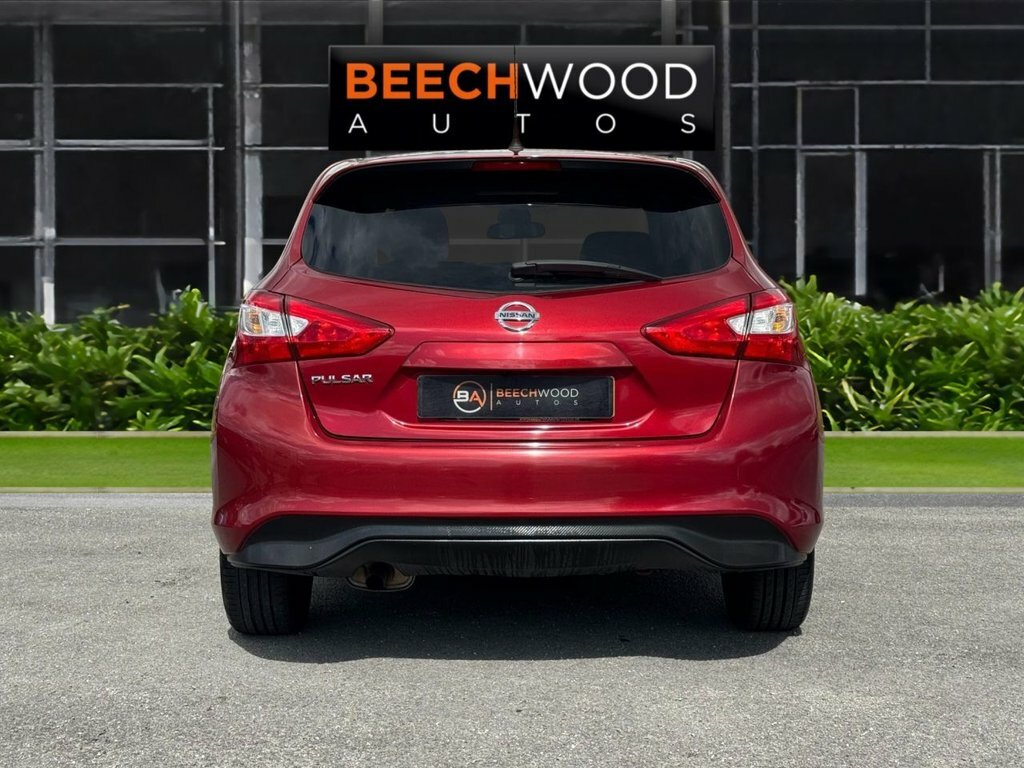 Nissan Pulsar 2018 1.2 Dig-t Tekna Hatchback Xtron Eu Red #4
