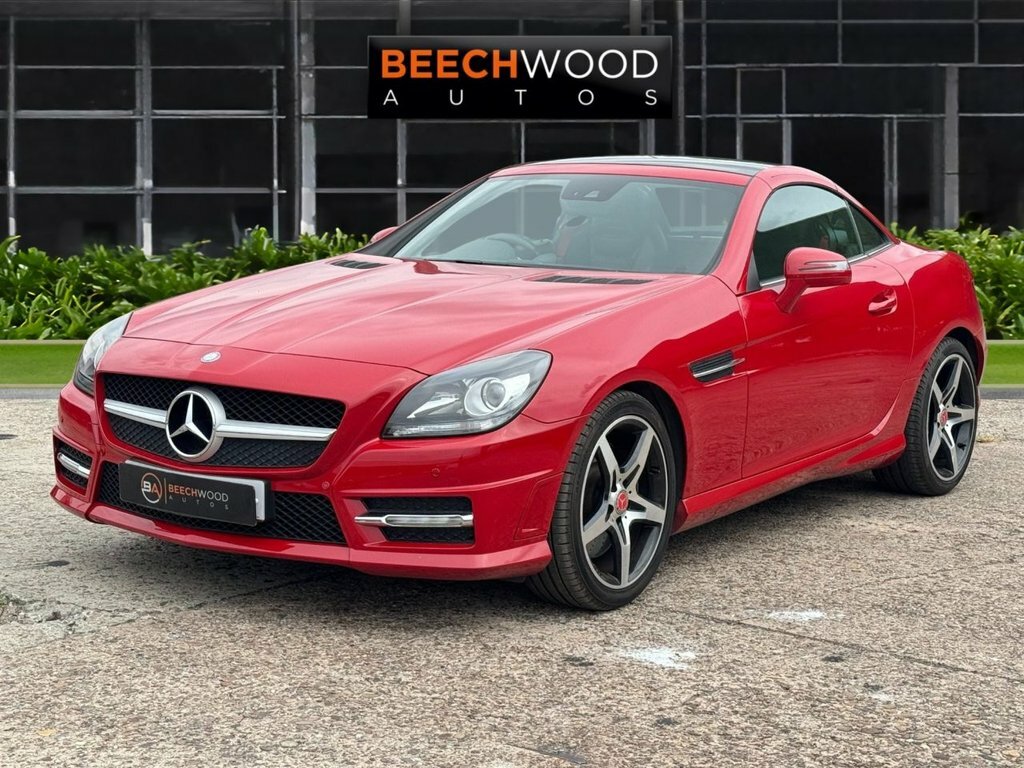 Mercedes-Benz SLK 2012 1.8 Slk250 Blueefficiency Amg Sport Convertib Red #2
