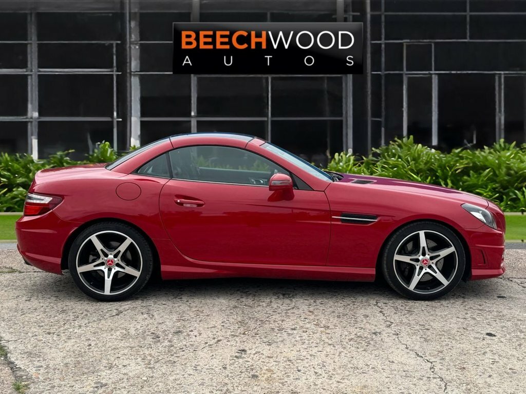 Mercedes-Benz SLK 2012 1.8 Slk250 Blueefficiency Amg Sport Convertib Red #5