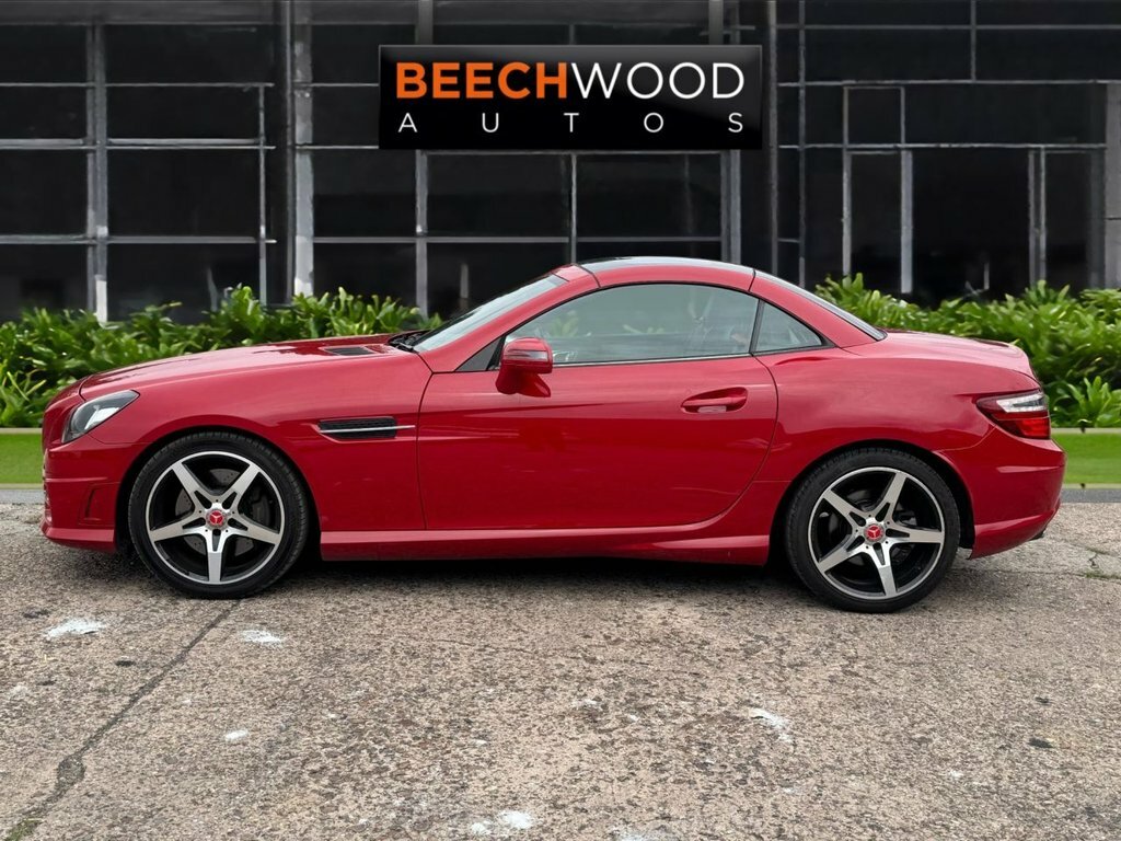 Mercedes-Benz SLK 2012 1.8 Slk250 Blueefficiency Amg Sport Convertib Red #6