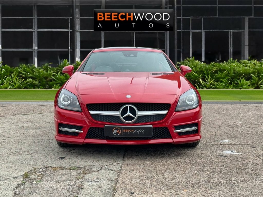 Mercedes-Benz SLK 2012 1.8 Slk250 Blueefficiency Amg Sport Convertib Red #3