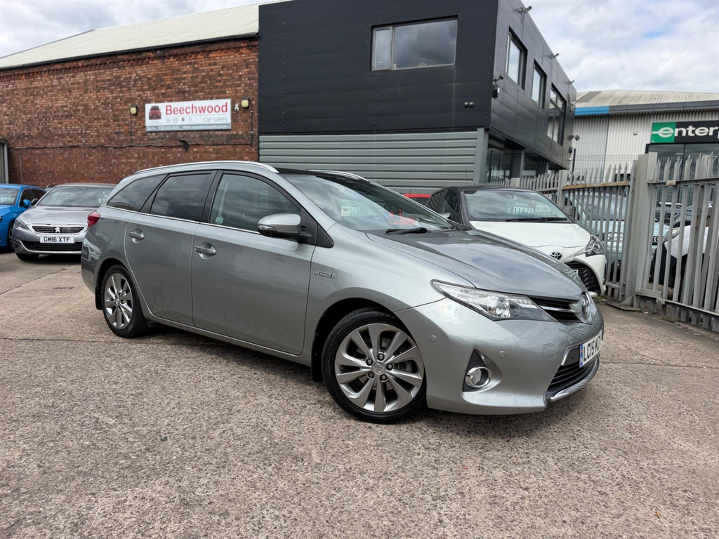 Toyota Auris 1.8 Vvt-h Excel Touring Sports Cvt Euro 5 Ss Grey #2