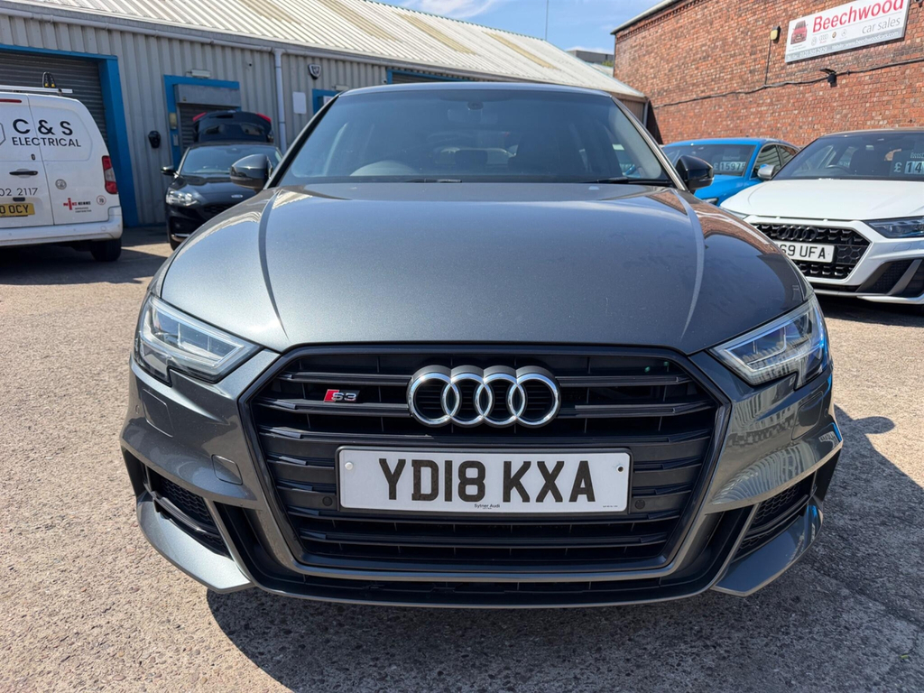 Audi S3 2.0 Tfsi Black Edition Sportback S Tronic Quattro Grey #4