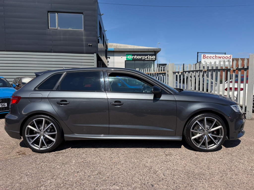 Audi S3 2.0 Tfsi Black Edition Sportback S Tronic Quattro Grey #2