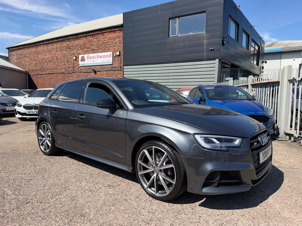 Audi S3 2.0 Tfsi Black Edition Sportback S Tronic Quattro Grey