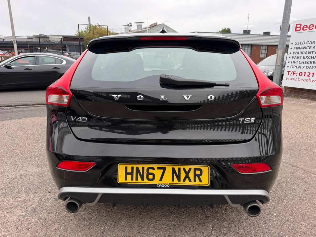 Volvo V40 2.0 T2 R-design Nav Plus Euro 6 Ss HN67NXR Black #6