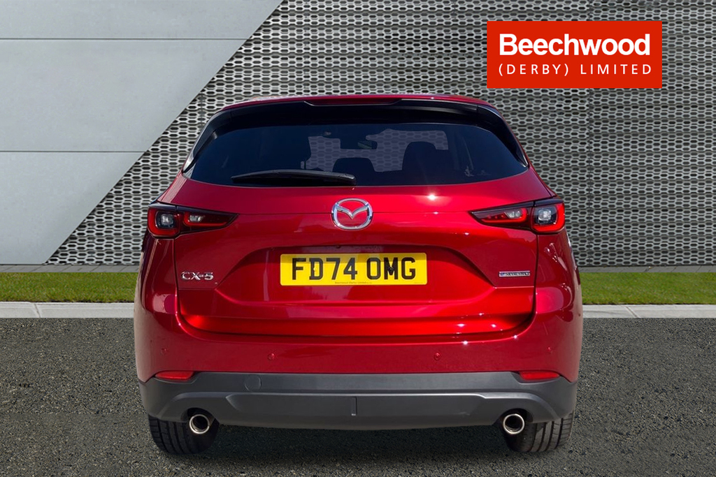 Mazda CX-5 2.0 E-skyactiv G Mhev Exclusive-line FD74OMG Red #6