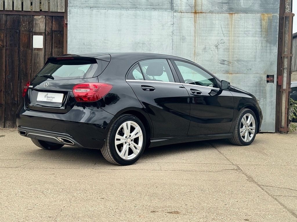 Mercedes-Benz A Class A180 Sport U3398 Ulez MD16HZM Black #6