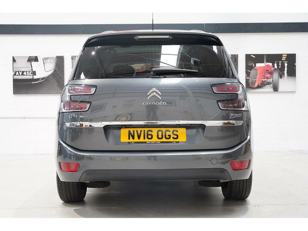 Citroen Grand C4 Picasso 1.6 Bluehdi Exclusive Euro 6 Ss Grey #4