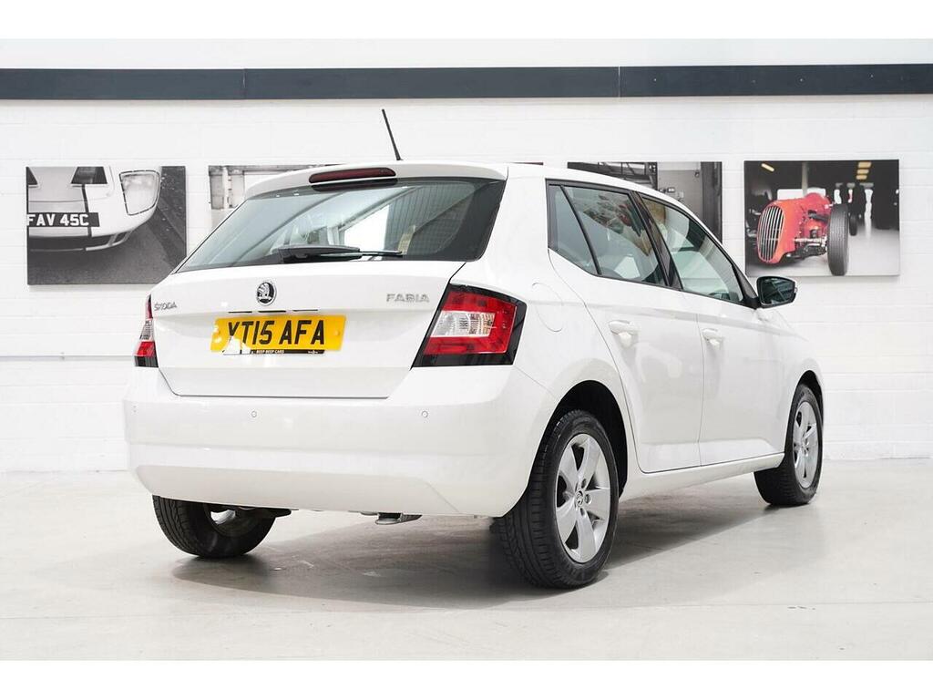 Skoda Fabia 1.2 Tsi Se Euro 6 Ss White #3