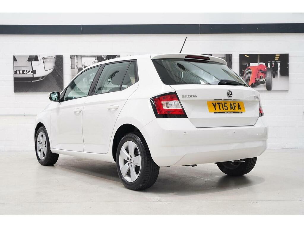 Skoda Fabia 1.2 Tsi Se Euro 6 Ss White #5