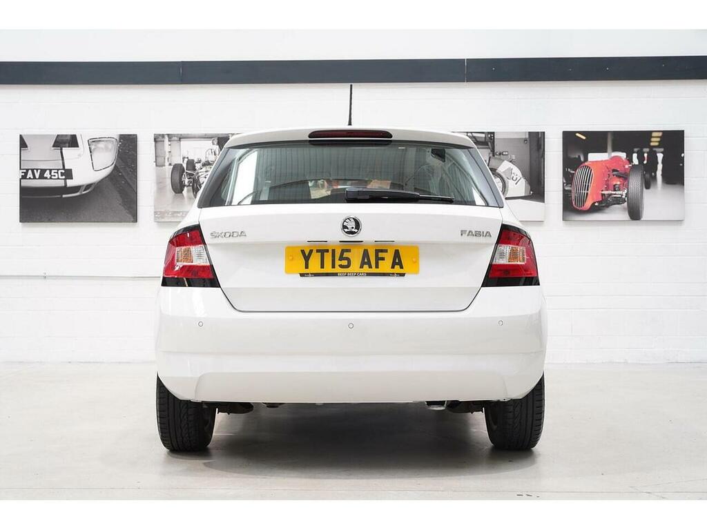Skoda Fabia 1.2 Tsi Se Euro 6 Ss White #4